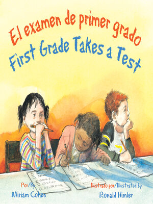 cover image of El examen de primer grado/First Grade Takes a Test